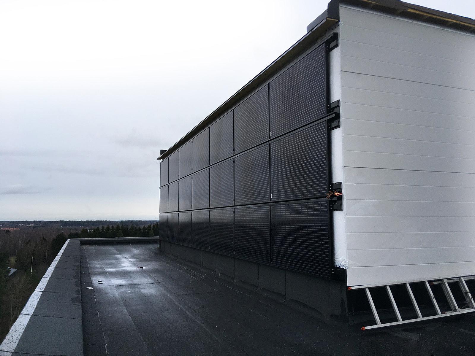 Solar facade solution