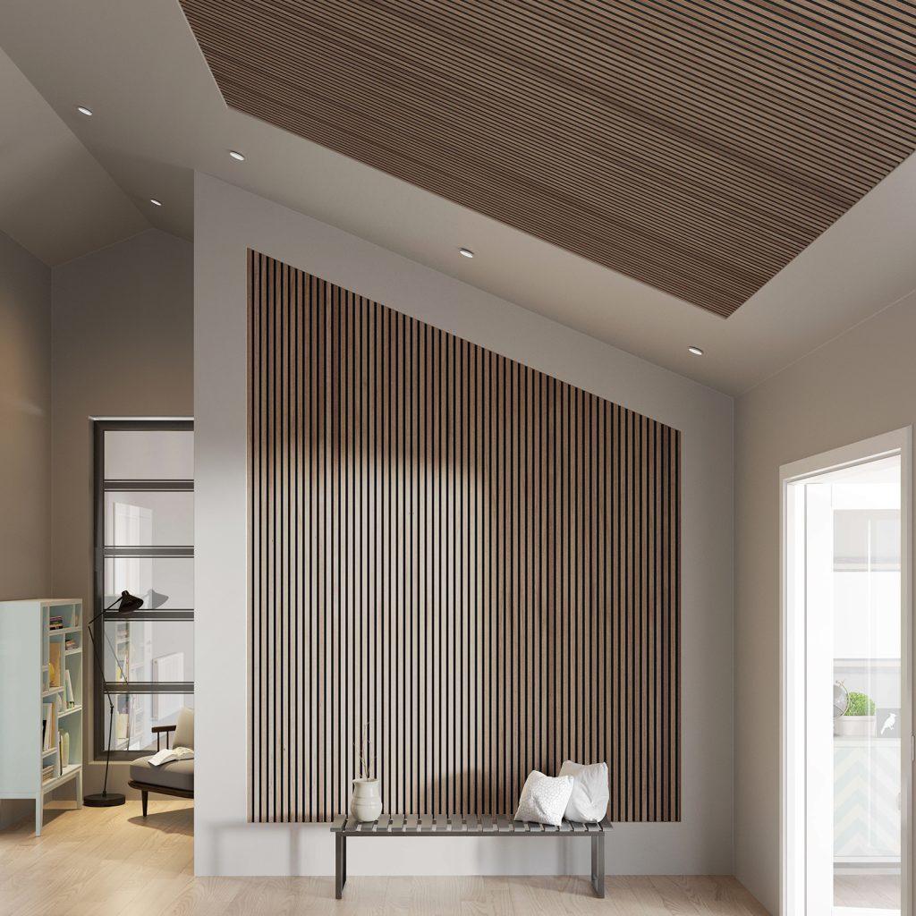 WoodUpp™Akupanel Walnut - hybridhouse
