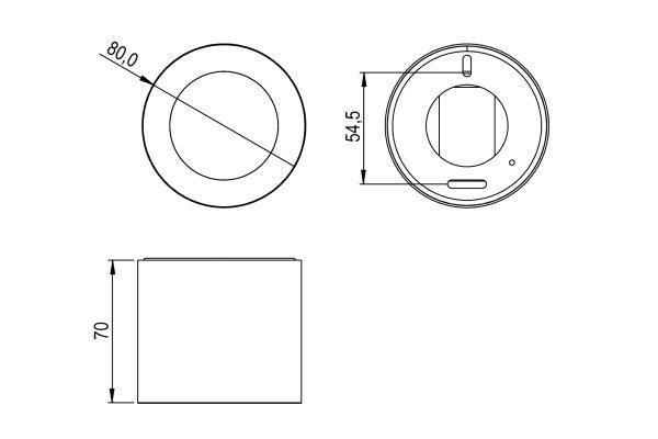 LED Ceiling Spot RGBW PWM White - hybridhouse
