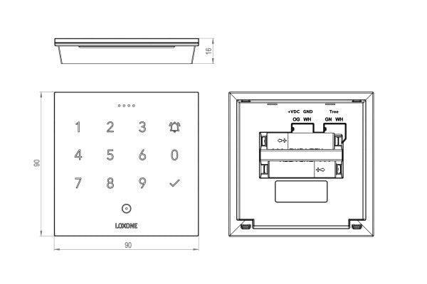 NFC Code Touch Air White - hybridhouse