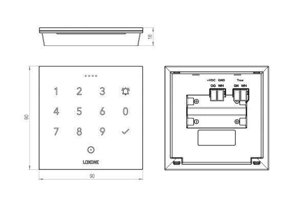 NFC Code Touch Tree Anthracite - hybridhouse